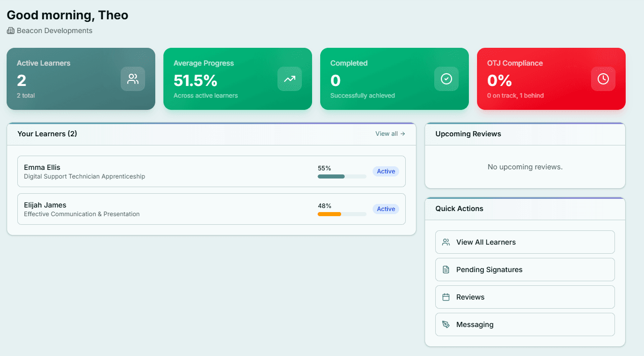 ExyonPulse employer portal with cross-tenant dashboard and BRAG engagement scoring